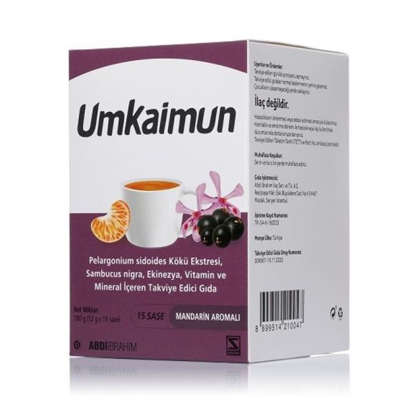 Umkaimun Mandarin Aromalı 15 Saşe