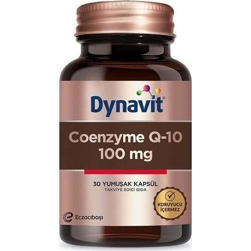 Dynavit Coenzyme Q10 100 mg 30 Yumuşak Kapsül