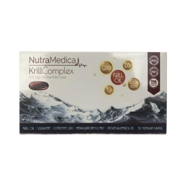 NutraMedica Krill Complex 30 Yumuşak Kapsül