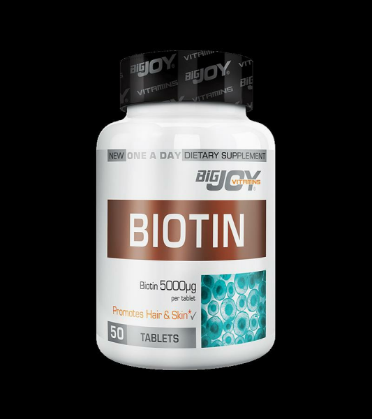BigJoy Biotin 5000 mcg 50 Tablet