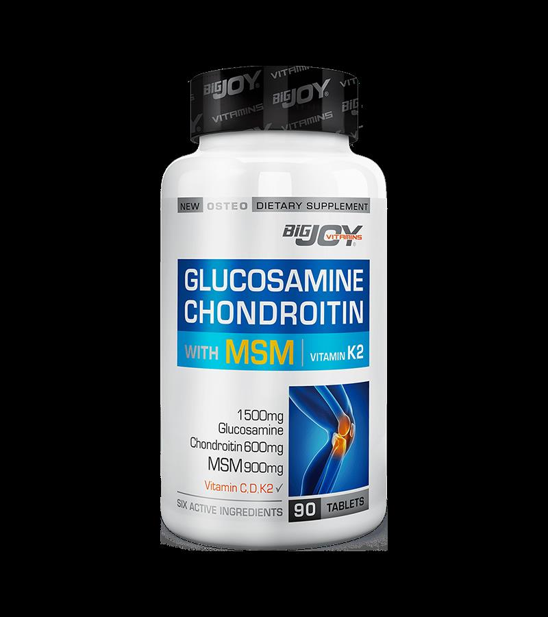 Bigjoy Vitamins Glucosamine Chondroitin MSM 90 Tablet