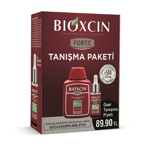 Bioxcin Forte Tanışma Paketi - Şampuan 300 ml + Serum 30 ml