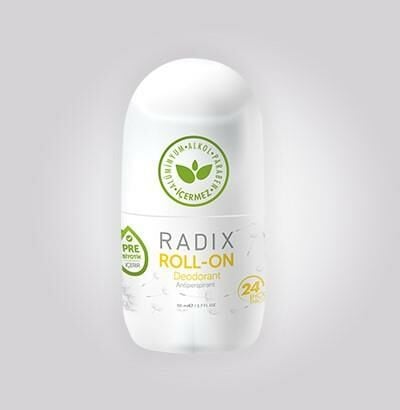 Radix Prebiyotik İçeren Antiperspirant Roll On 50 ml