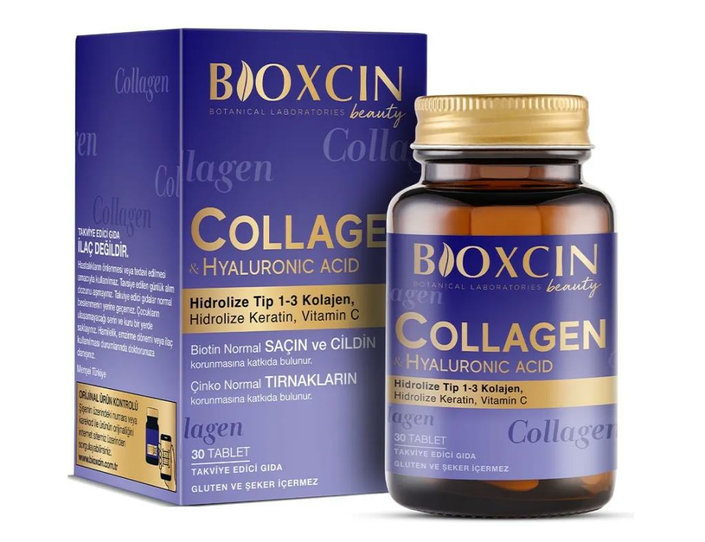 Bioxcin Collagen Hyaluoronic Acid 30 Tablet
