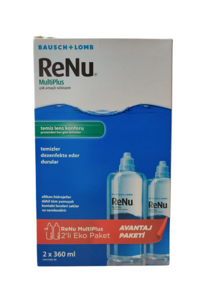 Renu Multiplus Lens Solüsyonu 360 ml - 2 ADET