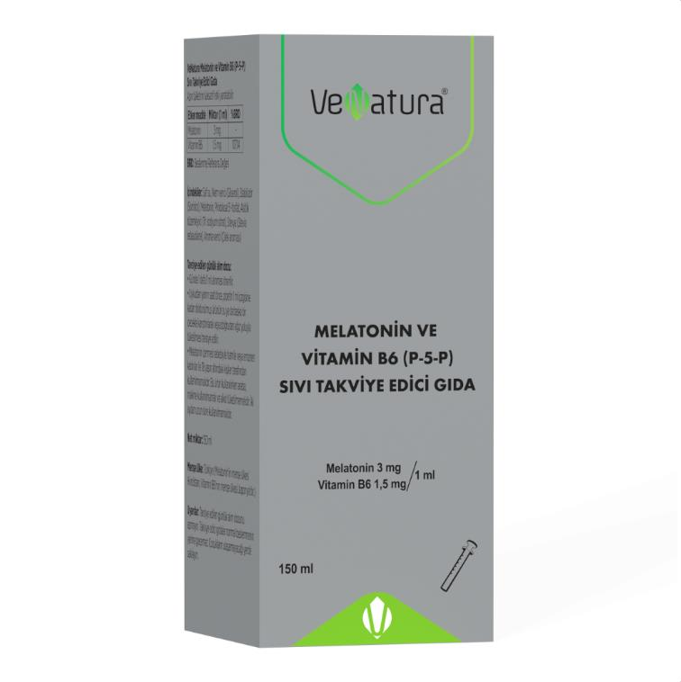 Venatura Melatonin ve Vitamin B6 (P-5-P) Sıvı 150 ml