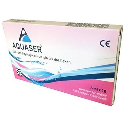 Aquaser Serum Fizyolojik Flakon 5ml x 20 Adet