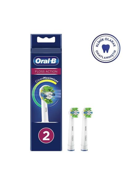 Oral-B Floss Action Diş Fırçası Yedek Başlığı 2'li