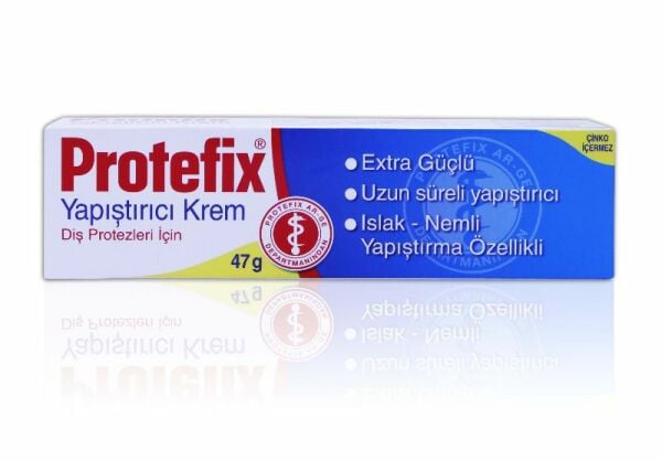 Protefix 47 gr Diş Protez Yapıştırıcı Krem