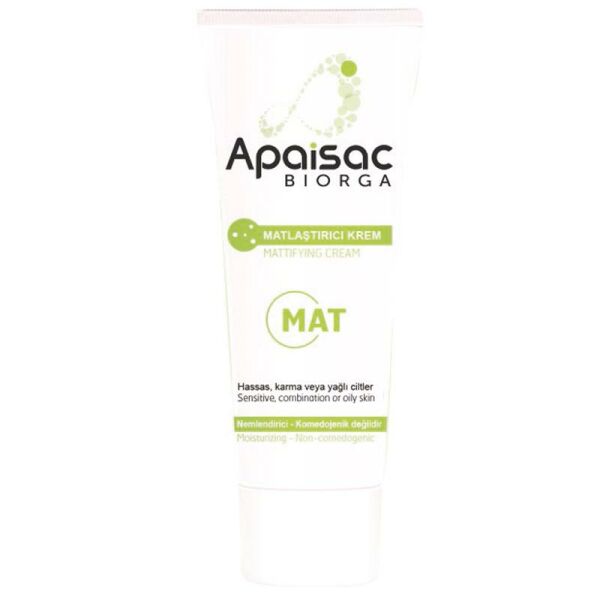 Apaisac Biorga Mattifying Matlaştırıcı Krem 40 ml