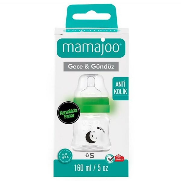 Mamajoo Gece + Gündüz Anti Kolik Biberon - S 160 ml