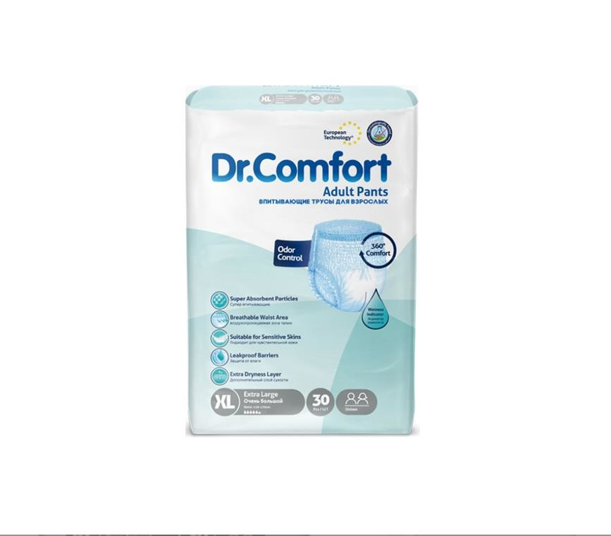 Dr.Comfort Emici Külot XLarge XL 30'lu