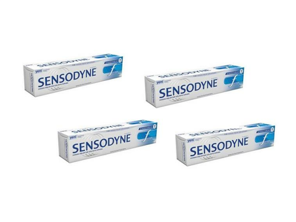 Sensodyne F Florürlü Diş Macunu 50 ml - 4 ADET