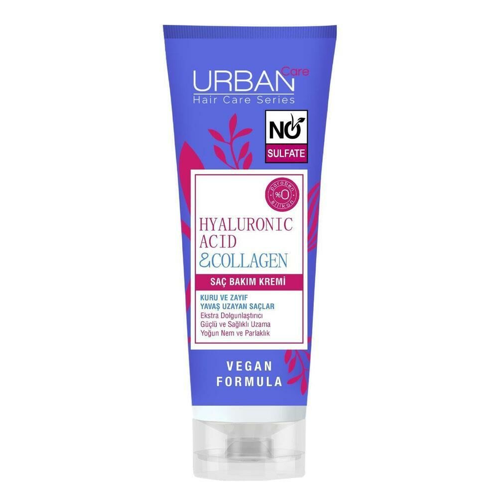 Urban Care Hyaluronic Acid + Collagen Saç Bakım Kremi 250 ml