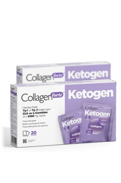 Collagen Forte Ketogen 5000 mg 20 Saşe 2 Adet