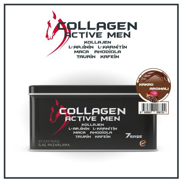 Voonka Collagen Active Man 7 Saşe - Çilolata Aromalı