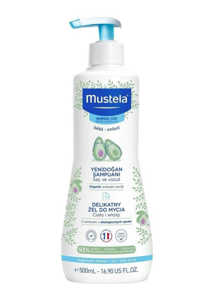 Mustela Gentle Cleansing Gel Yenidoğan Şampuanı 500 ml