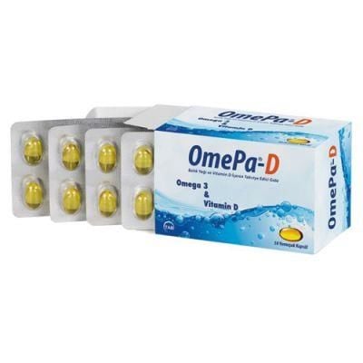Omepa D Omega 3 Vitamin D 50 Kapsül