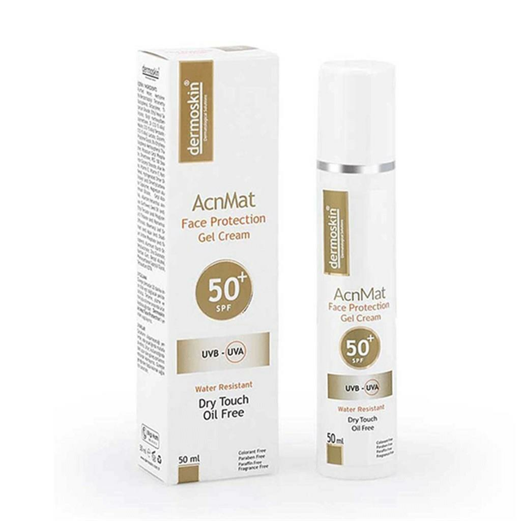 Dermoskin AcnMat Face Protection Spf50+ Gel Cream 50 ml