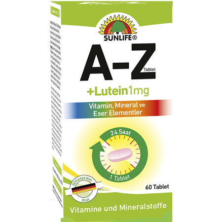 Sunlife A-Z +Lutein 60 Tablet