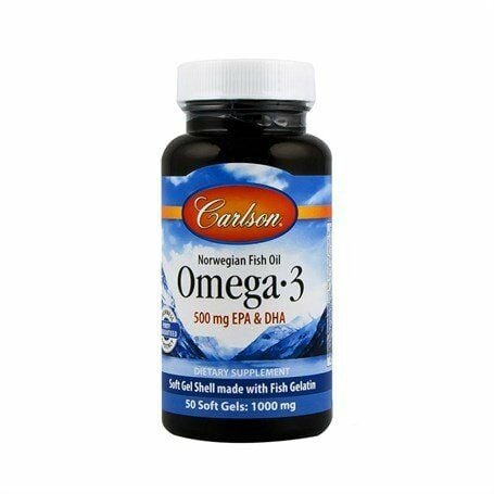 Carlson Omega 3 1000 mg 50 Kapsül Balık Yağı