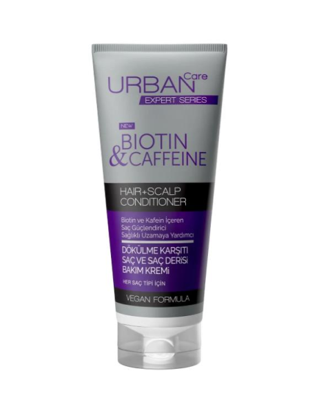 Urban Care Biotin + Caffeine Dökülme Karşıtı Saç ve Saç Derisi Bakım Kremi 200 ml