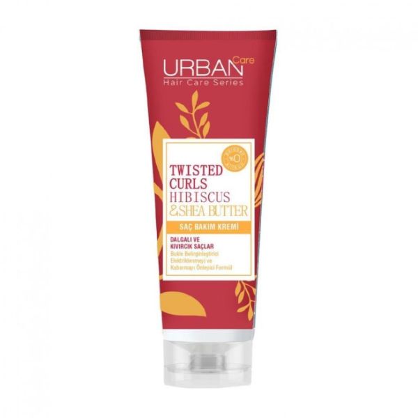 Urban Care Hibiscus ve Shea Yağı İçeren Bukle Belirginleştirici Saç Bakım Kremi 250 ml