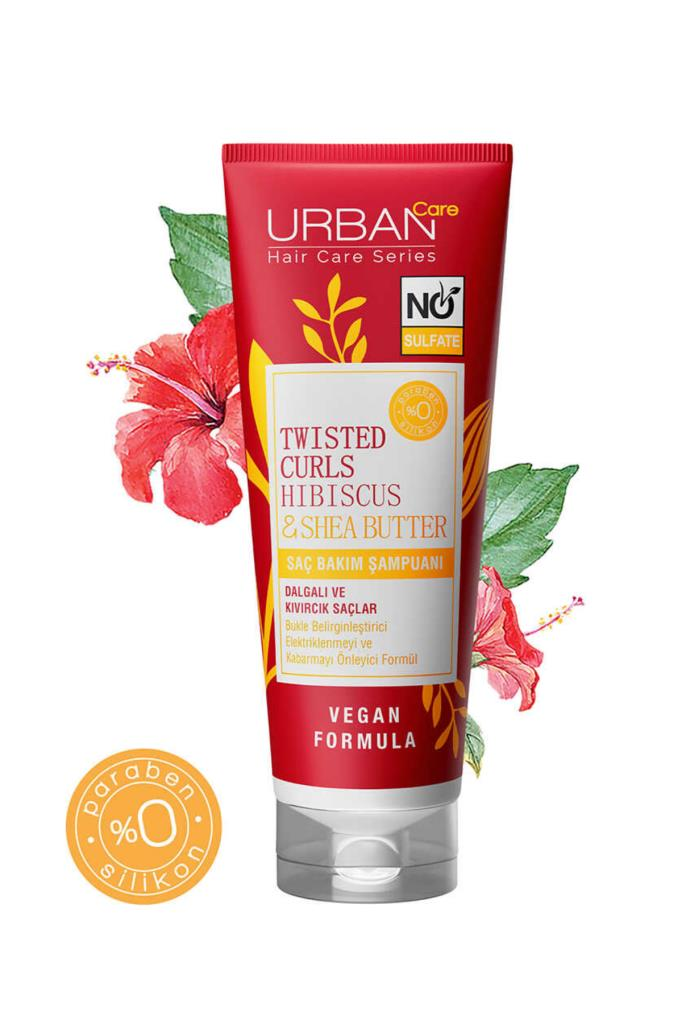 Urban Care Hibiscus ve Shea Yağı İçeren Bukle Belirginleştirici Bakım Şampuanı 250 ml