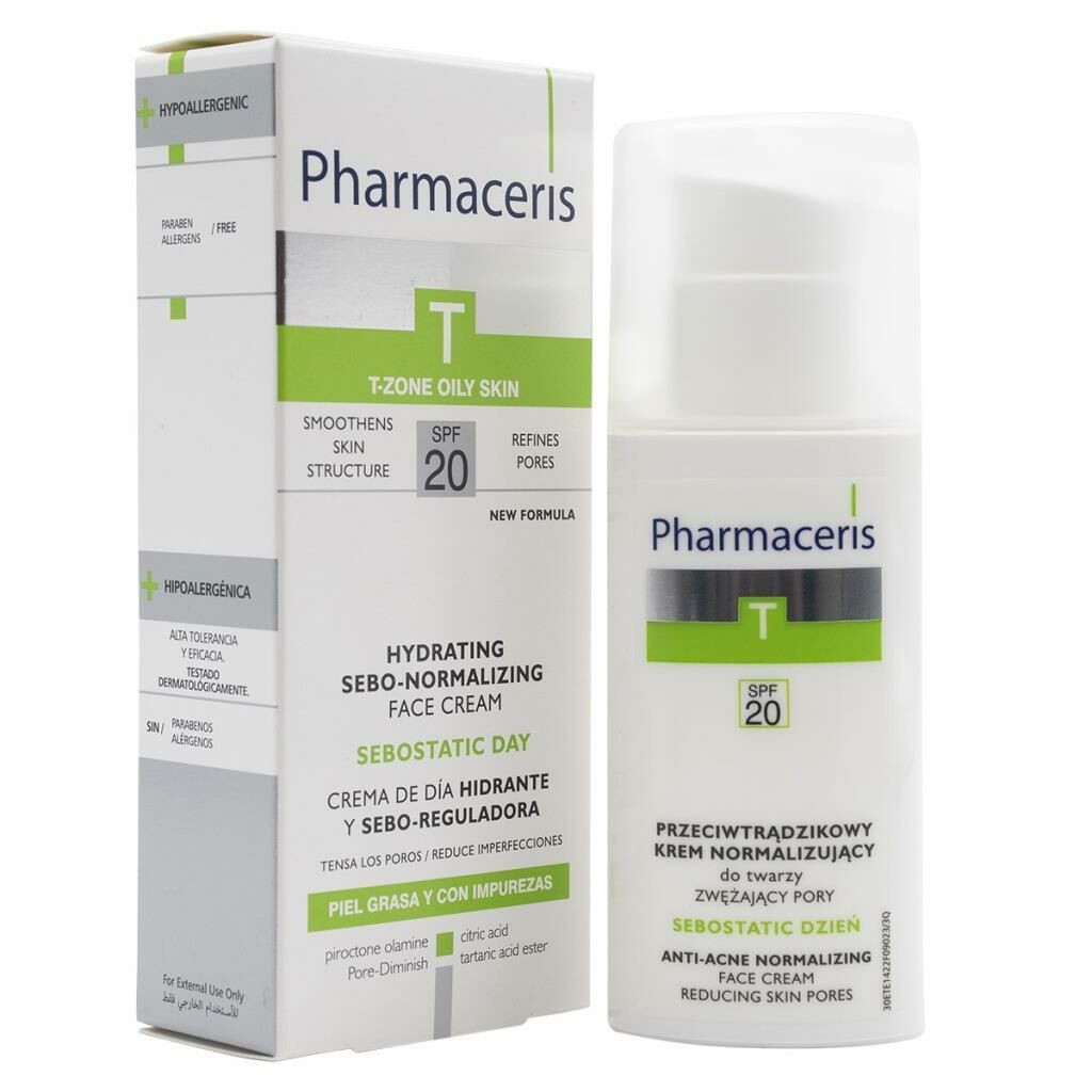 Pharmaceris T Sebostatic Day Anti-Acne Normalizing Spf20 Yüz Kremi 50 ml