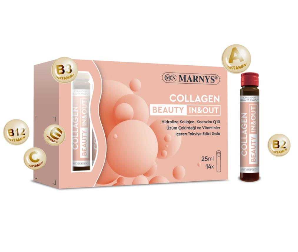 Marnys Beauty In Out Collagen 25 ml x 14 Flakon