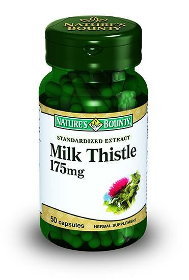 Nature's Bounty Milk Thistle 175 mg 50 Kapsül