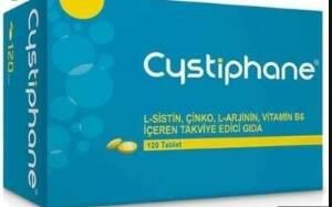 Cystiphane L-Sistin Çinko L-Arjinin Vitamin B6 120 Tablet
