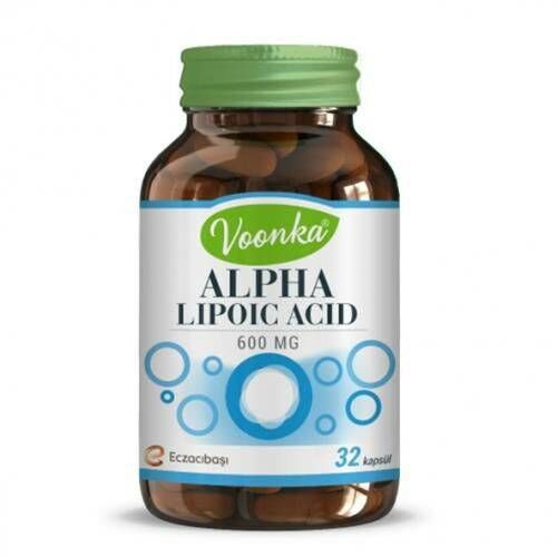 Voonka Alpha Lipoic Acid 600 mg 32 Kapsül