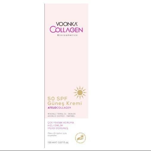 Voonka Collagen Spf 50 Sun Screen Güneş Kremi 150 ml