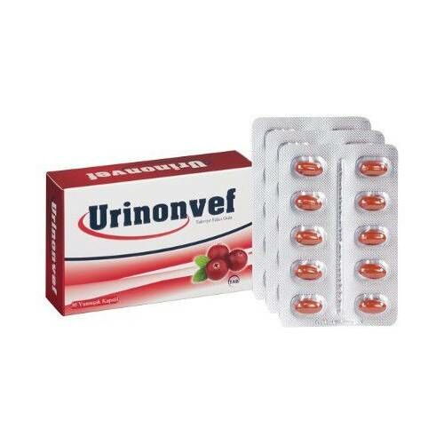 Urinonvef 400 mg 30 Yumuşak Kapsül