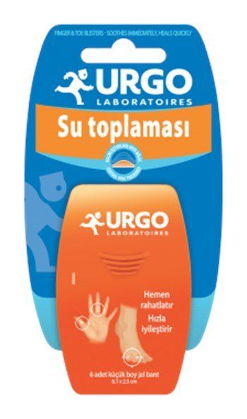 Urgo Su Toplaması Parmaklar İçin Küçük Boy 6 Adet Jel Bant