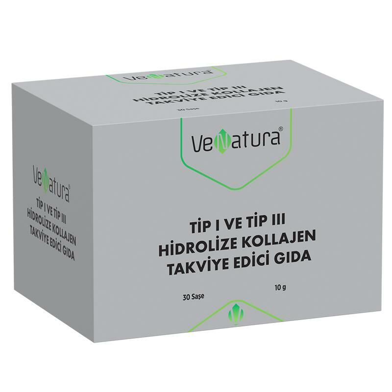 Venatura Tip 1 ve Tip 3 Hidrolize Kolajen 30 Saşe