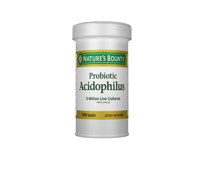 Nature's Bounty Probiotic Acidophilus 100 Kapsül