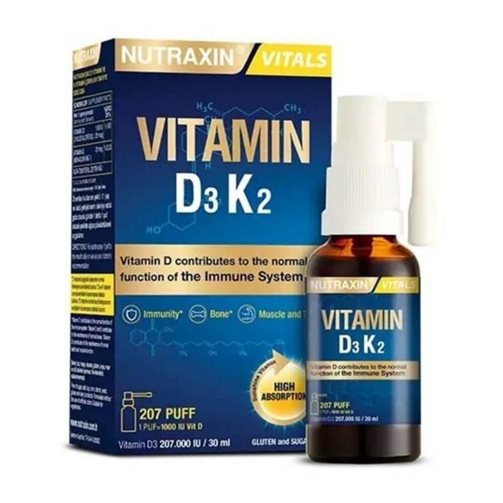 Nutraxin Vitamin D3K2 30 ml