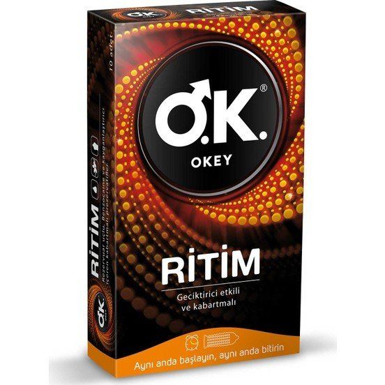 Okey Ritim Prezervatif 10 Adet