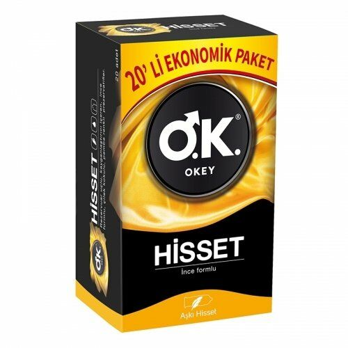 Okey Hisset Prezervatif 20 Adet