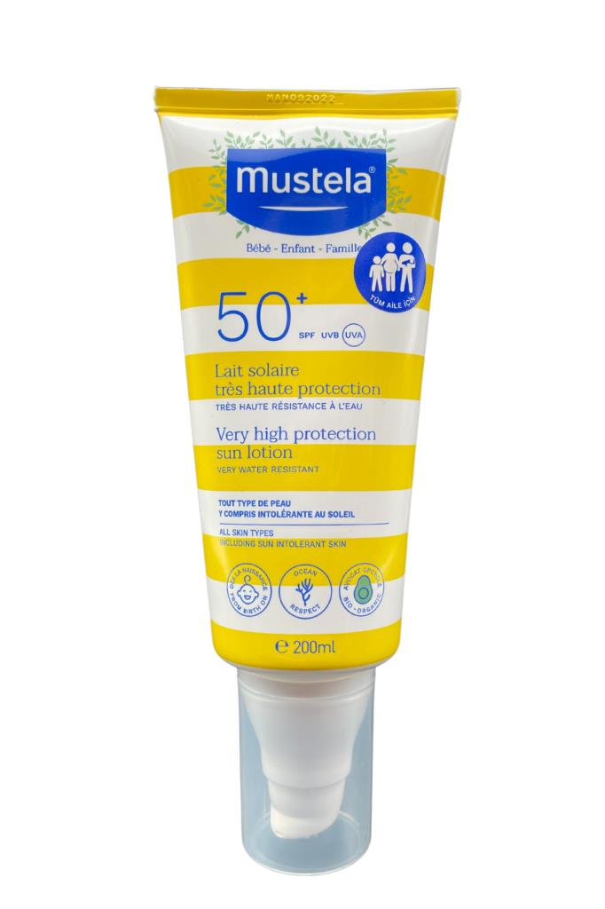 Mustela Çok Yüksek Koruma Faktörlü Spf50+ Güneş Losyonu 200 ml