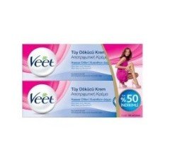 Veet Naturals Hassas Ciltler İçin Tüy Dökücü Krem 90 ml 2'li Paket