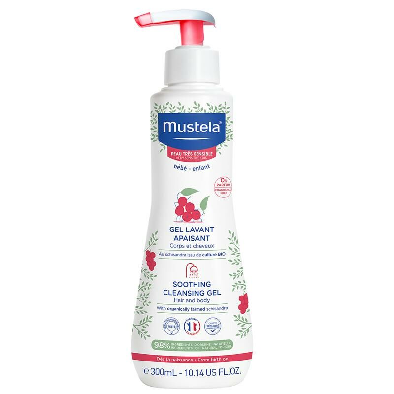 Mustela Soothing Cleansing Gel - Çok Hassas Ciltler İçin Jel Şampuan 300 ml