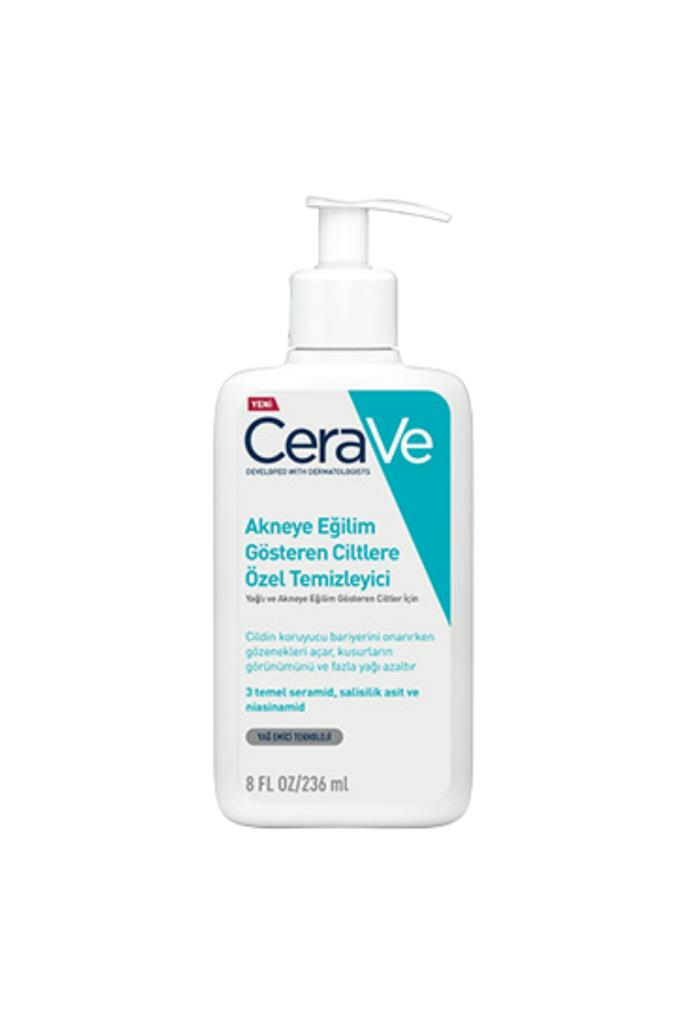 Cerave Akneye Eğilim Gösteren Ciltlere Özel Temizleyici 236 ml