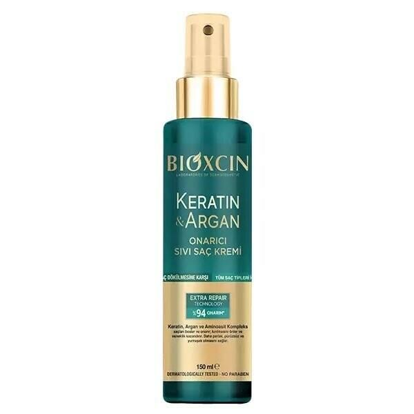 Bioxcin Keratin + Argan Onarıcı Sıvı Saç Kremi 150 ml