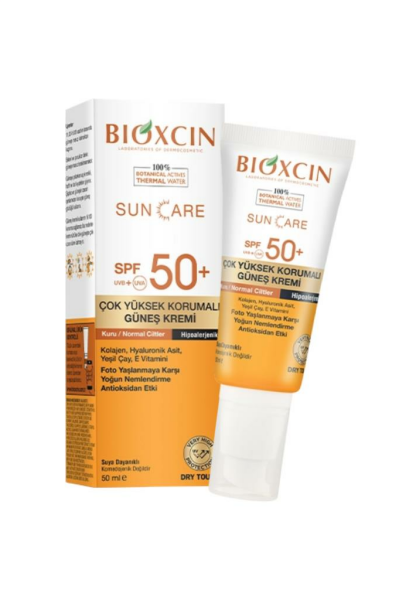 Bioxcin Sun Care Spf50+ Çok Yüksek Korumalı Güneş Kremi - Kuru/Normal Citler İçin 50 ml