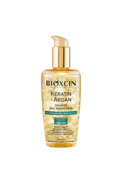 Bioxcin Keratin + Argan Onarıcı Saç Bakım Yağı 150 ml