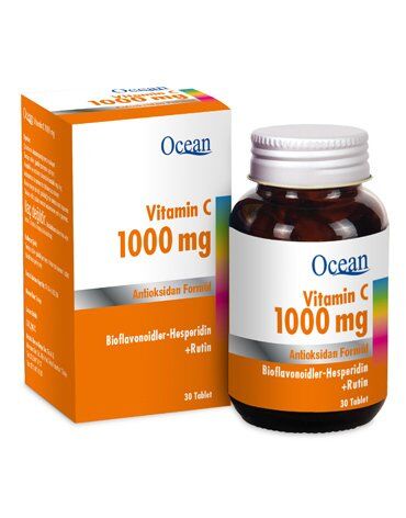 Ocean C Vitamini 1000 mg 30 Tablet