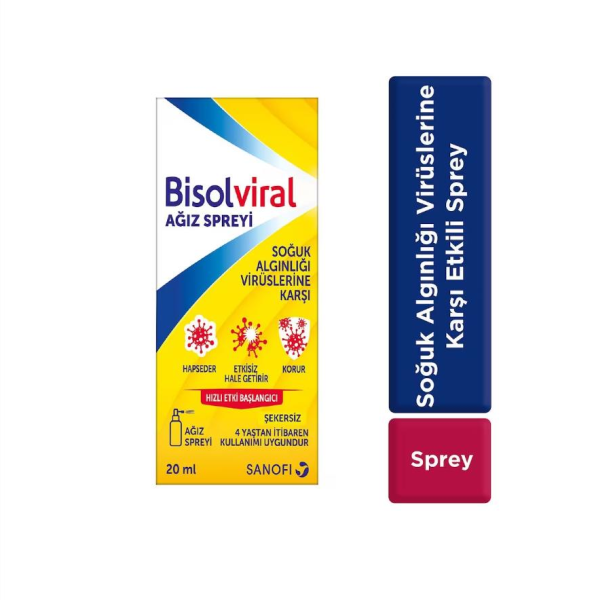 Bisolviral Ağız Spreyi 20 ml